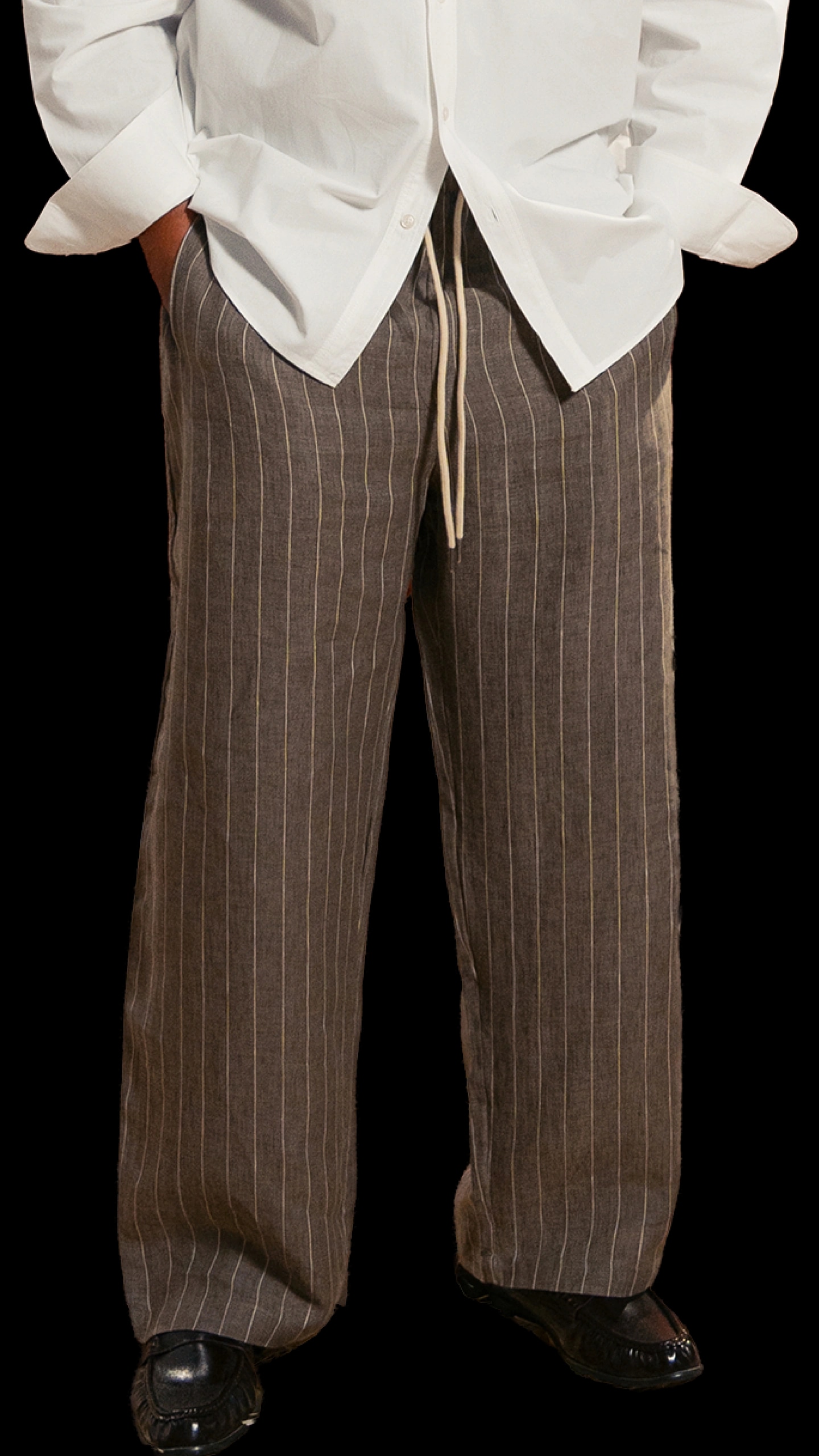 LINN | PINSTRIPE TROUSERS